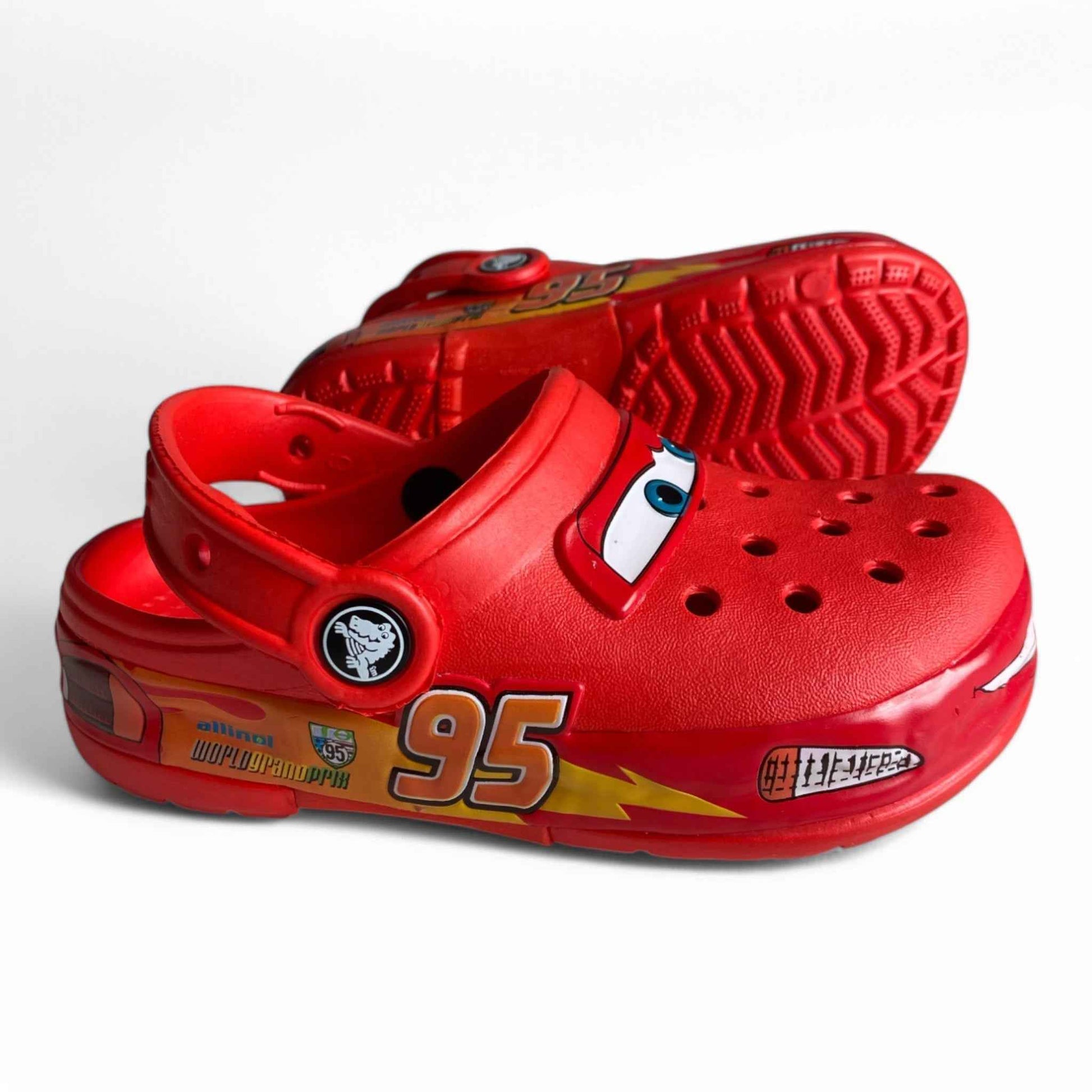 Classic McQueen LED Children's Slippers